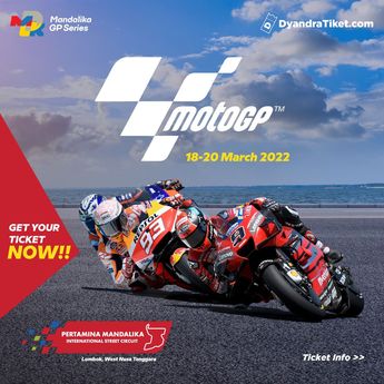 Jangan Sampai Salah Beli! Ini Penjualan Tiket Resmi Ajang Balap International MotoGP Indonesia Maret 2022