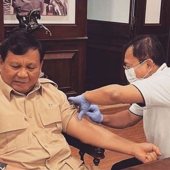 Kata Prabowo Subianto Usai Terima Vaksin Nusantara sebagai Booster