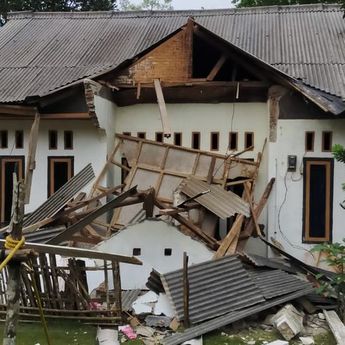 Akibat Gempa M 6,6 di Banten, 263 Rumah di Pandeglang Rusak, Hingga 2 Warga Terluka 