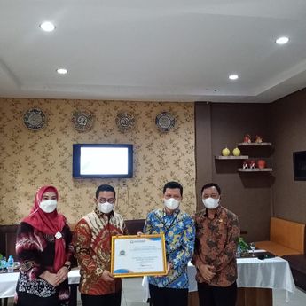 Pemkab Basel Raih Anugerah Predikat Kepatuhan Tinggi Standar Pelayanan Publik