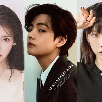 V BTS Jadi Idol K-pop Pertama yang Berhasil Bersanding di Antara Ratu 'Digital Monster' IU dan Taeyeon 