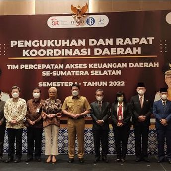 Kukuhkan TPAKD Kab/Kota se-Sumatera Selatan, Langkah Gubernur Perluas Akses Keuangan bagi Masyarakat