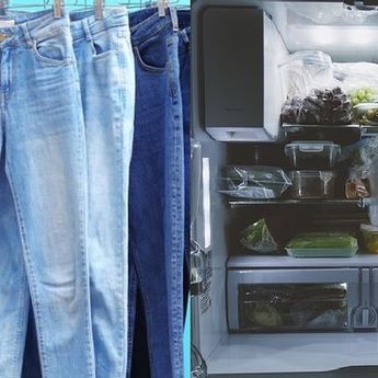 Iseng Menyimpan Celana Jeans ke Freezer? Pasti Kaget Lihat Hasilnya