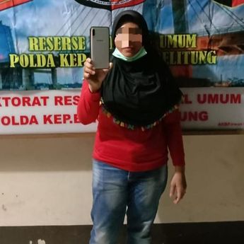 Ngaku Nemu di Jalan, Seorang IRT Diamankan Tim Jatanras Polda Babel Usai Curi HP