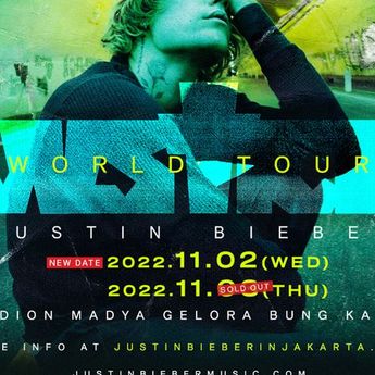 Dalam Waktu 5 Jam, Tiket Konser Justin Bieber Hari Pertama Sudah Terjual Habis