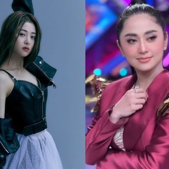 Dewi Perssik Trending di Twitter Karena Disebut Mirip Huh Yunjin Le Sserafim