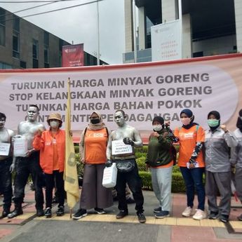 HMI Solo Raya Gelar Aksi, Salah Satunya Isu Indonesia Krisis Minyak Goreng