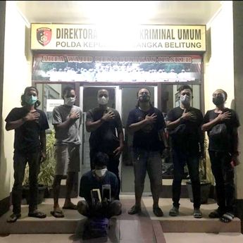 Curi HP dan Uang 5 Juta Buat Main Higgs Domino, Seorang Pemuda Diringkus Tim Jatanras Polda Babel