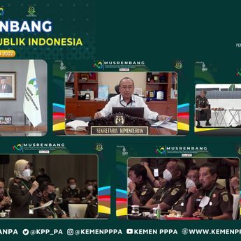 Menteri PPPA Ajak Kejaksaan RI Kawal Implementasi UU TPKS