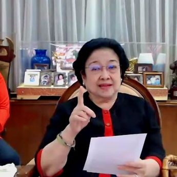 Megawati Ingatkan Kader untuk Tidak Lengah dengan Hasil Survei