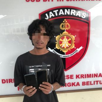 Tiga Kali Masuk Penjara, As Alias Tokek Kembali Dibekuk Tim Jatanras Polda Babel