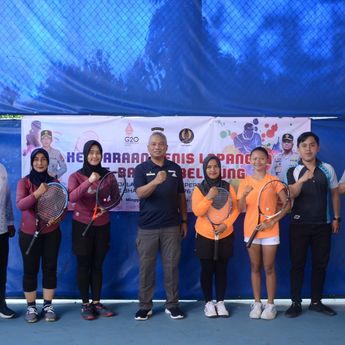 Wakapolda Resmi Tutup Kejuaraan Tenis Lapangan Polda Babel