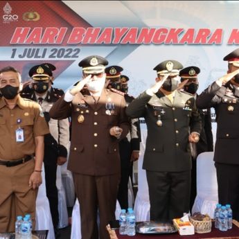 Polres Pangkalpinang Gelar Peringatan Hari Bhayangkara Ke 76 Secara Virtual, Ini Pesan Presiden Joko Widodo
