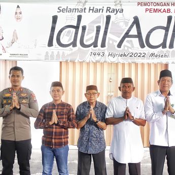 Hari Raya Idul Adha, Pemkab Bangka Potong 47 Hewan Qurban