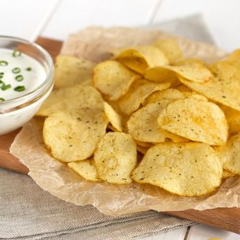 Mirip Dengan Snack  Kemasan, Berikut Resep Keripik Kentang Rasa Pizza