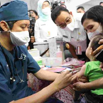 Bulan Imunisasi Anak, Gubernur Anies: Bukan Sekadar Sukseskan Program