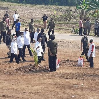 Presiden Jokowi Tanam Kelapa Genjah, Pengamanan di Desa Sanggang Sukoharjo Dijaga Ketat