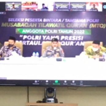 3 Personel Polda Sumsel Mengikuti MTQ tingkat Mabes Polri antar Polda Se-Indonesia