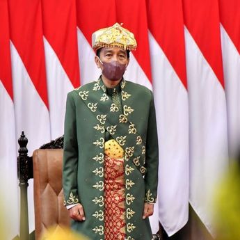 Filosofi Baju Paksian BaBel di Sidang Tahunan MPR yang Dipakai Jokowi