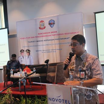 Balitbangda Makassar Teliti Indeks Kepuasan Masyarakat (IKM) atas Pelayanan Publik
