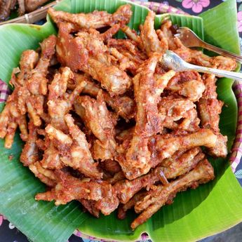 Bercita Rasa Pedas, Berikut Ini  Cara Membuat Ceker Mercon  