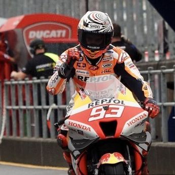 Marc Marquez Akhirnya Berhasil Naik Podium, Cetak Podium ke-100 di MotoGP  
