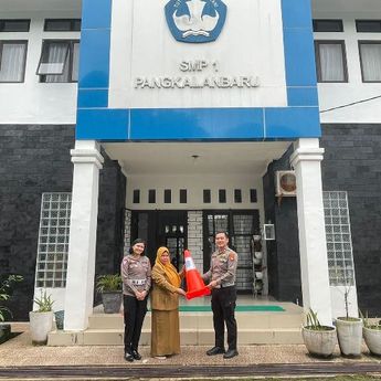 Dit Lantas Polda Babel Gelar Police Go To School   