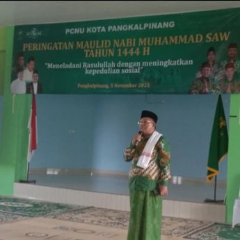 PCNU Pangkalpinang Mengadakan Acara Peringatan Maulid Nabi Muhammad SAW 1444 H