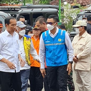 Presiden Tinjau Posko RS Sayang Cianjur, Pastikan Logistik Hingga Pasokan Listrik PLN Aman