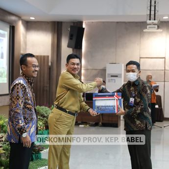 Pemprov Babel Terima Penyerahan DIPA dan TKD Tahun Anggaran 2023