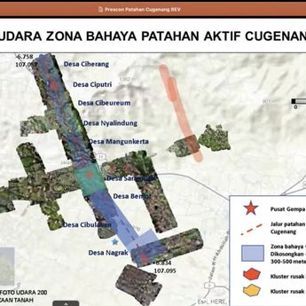 Patahan Cugenang, Temuan Baru BMKG Penyebab Gempa Cianjur Bermagnitudo 5,6   