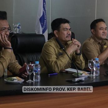 Sekda Babel Ikuti Rapat Pengendalian Inflasi Daerah, Irjen Kemendagri Ingatkan Hal Ini