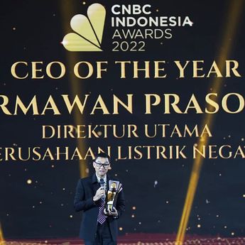 Jalankan Visi Menteri BUMN, Dirut PLN Dinobatkan Jadi CEO of The Year
