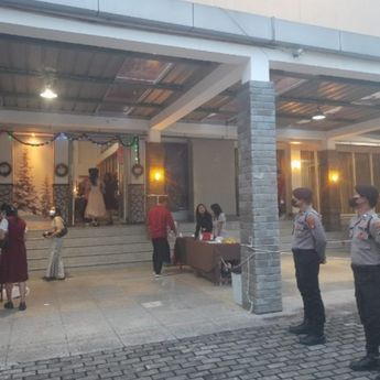 Polresta Pangkalpinang Lakukan Pengamanan Natal 2022 dan Tahun Baru 2023