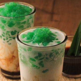 Tanpa Mesin Dan Mixer, Berikut Ini Cara Membuat Es Krim Cendol   