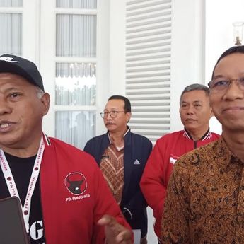 Pj. Gubernur Heru Budi Hartono Terima Kunjungan PDIP untuk Izin Mobilisasi Ribuan Massa Saat HUT ke-50