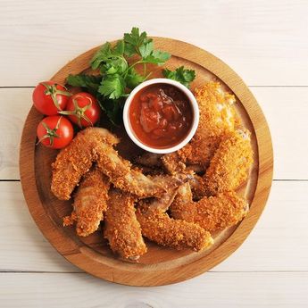 Pakai Tepung Roti, Berikut Ini Cara Membuat Sayap Ayam Goreng