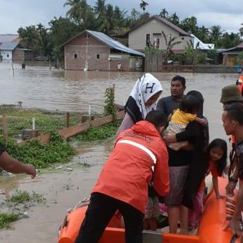 Akibat Banjir di Bireuen, 4.665 Warga Mengungsi