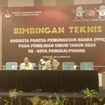 KPU Pangkalpinang Gelar Bimtek Anggota PPS Se-Kota Pangkalpinang