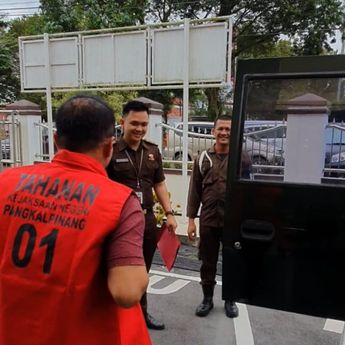 Kejari Pangkalpinang Tahan Tersangka ZN Tindak Pidana Korupsi PDAM Kota Pangkalpinang