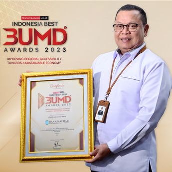 Indonesia Best BUMD Awards 2023 diraih Bank Kalbar