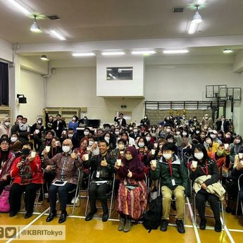 Warga Jepang Puji Rasa Kopi Indonesia di Program Rumah Budaya Indonesia