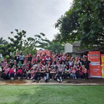 Samcobion Lakukan Gerak Sehat bareng Motion Radio