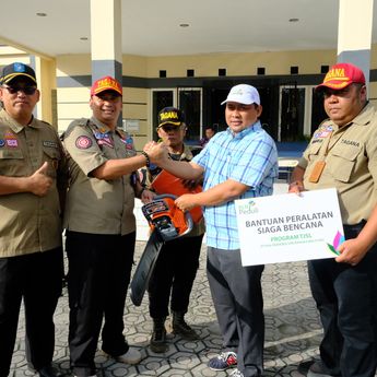 PLN Peduli dan Tagana Babel Bersinergi  Siaga Bencana Hadapi Cuaca Ekstrim