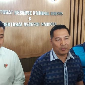 Reskrimsus Polda Babel Gelar Komperensi Press Penangkapan Tersangka Dugaan Tindak Pidana Pengrusakan Hutan dan Penambangan Tanpa Izin