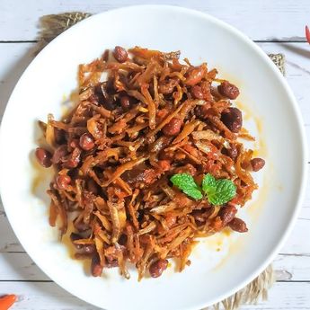 Lauk Tahan Lama UNtuk Sahur, Berikut Cara Membuat Kering Teri Tawar
