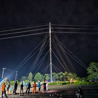 PLN Selesaikan Tower Emergency Lebih Cepat, Pasokan Listrik Bangka Kembali Normal 100 Persen