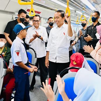 Jokowi Sebut Hadirnya Kereta Api di Sulawesi Akan Tingkatkan Daya Saing Nasional