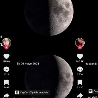 Cara Membuat Moon Phase yang Viral di TikTok Tanpa Aplikasi