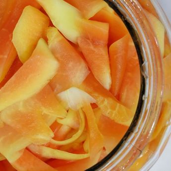 Makanan Untuk Lancarkan Pencernaan,Berikut Cara Membuat Manisan Pepaya